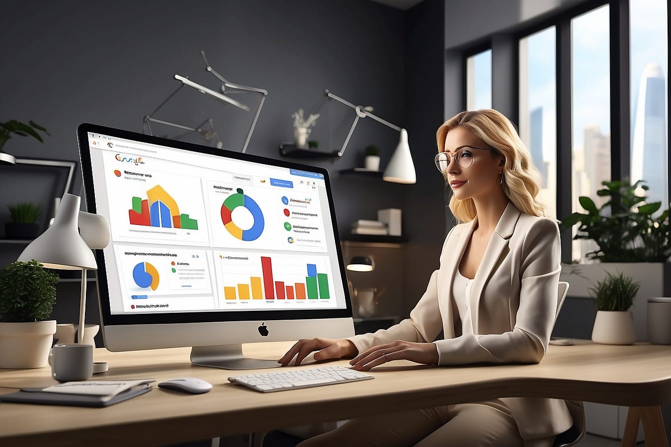 Google Ads para Emprendedores: Impulsa Tu Negocio Ahora 17 Leonardo Diffusion XL 3D illustration of an entrepreneur using 0