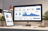 Leonardo Diffusion XL 3D visualization of a digital marketing 1