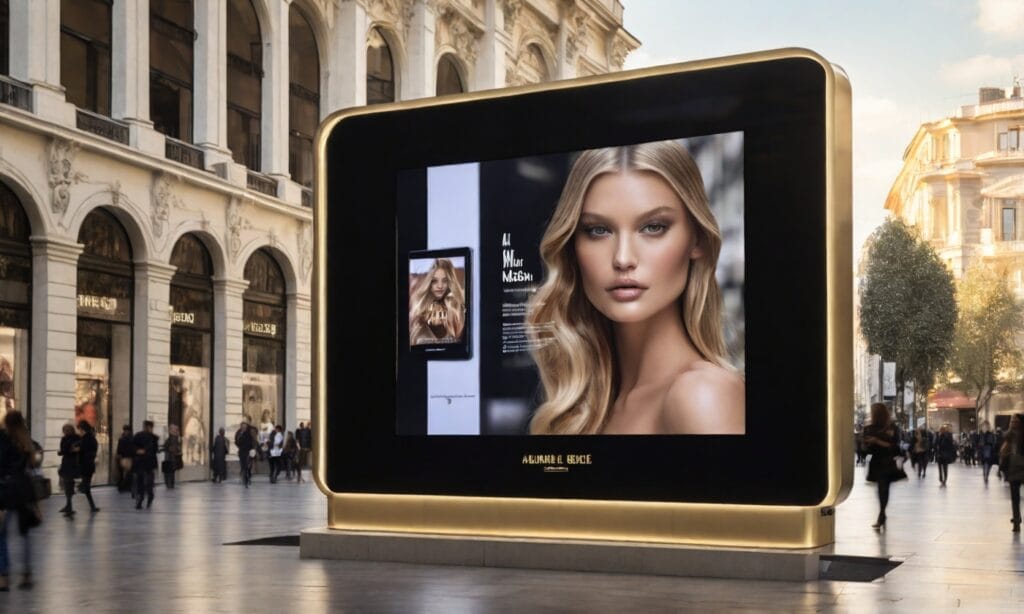 Leonardo Diffusion XL Design an outdoor luxury advertising scr 0