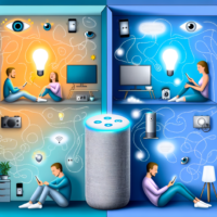 Texto alternativo para imagen: "Un usuario interactúa con un dispositivo Alexa, mientras reflexiona sobre las frustraciones y limitaciones que la tecnología puede imponer en nuestras interacciones personales. ¿Está Alexa mejorando nuestra vida diaria o nos está alejando de la comunicación humana? Descubre más en nuestro artículo 'Frustraciones con Alexa: ¿Tecnología que limita nuestra interacción?'"