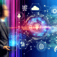 Texto alternativo para la imagen del artículo: "Imagen representativa de la transformación del mercado a través de innovaciones tecnológicas y modelos de negocio, ilustrando conceptos como inteligencia artificial, blockchain y economía colaborativa, exponiendo el impacto de estas tendencias en el crecimiento empresarial y la competitividad, según el artículo de Miguel Ángel Ramos de Vivo."