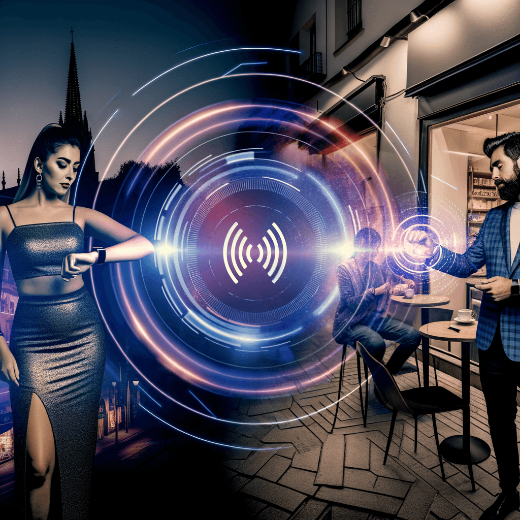 Huawei introduce pagos NFC en España: paga con tu smartwatch 4 Texto alternativo: "Smartwatch de Huawei mostrando la función de pagos NFC, destacando la comodidad y seguridad de realizar transacciones sin contacto en España."