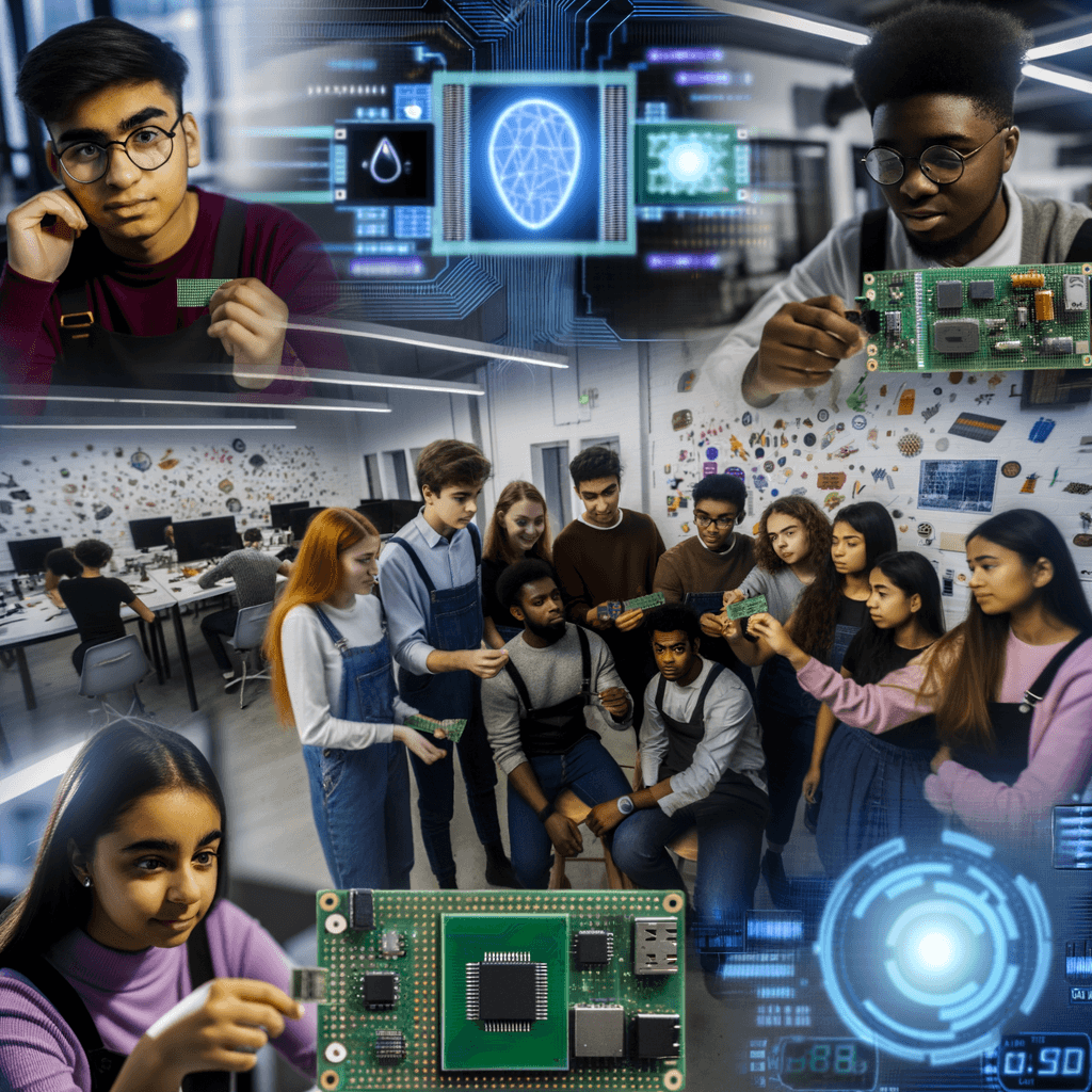 Etiqueta inteligente en España: Premio a jóvenes inventores. 21 Texto alternativo para la imagen: "Un grupo de jóvenes inventores españoles celebra el premio obtenido por su innovadora Etiqueta Inteligente, una solución tecnológica que optimiza la gestión de productos en sectores como la alimentación y la farmacia."